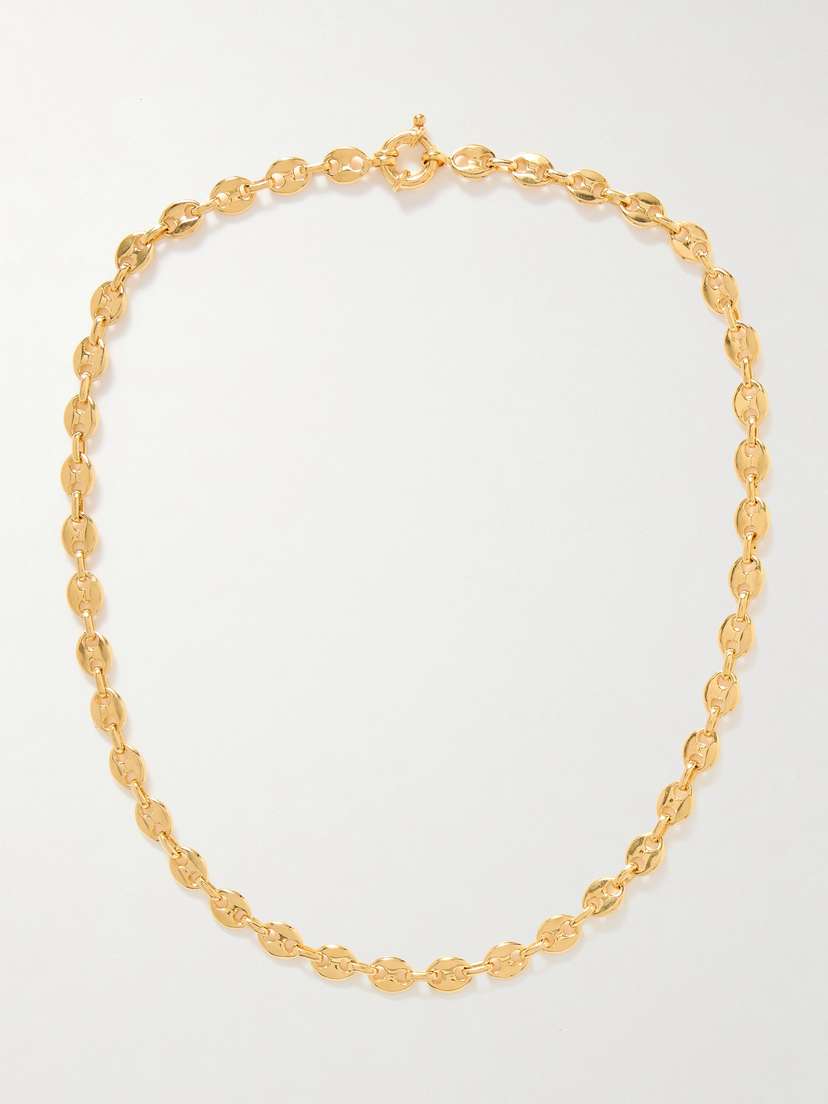 Loren Stewart Nautilus Gold Necklace