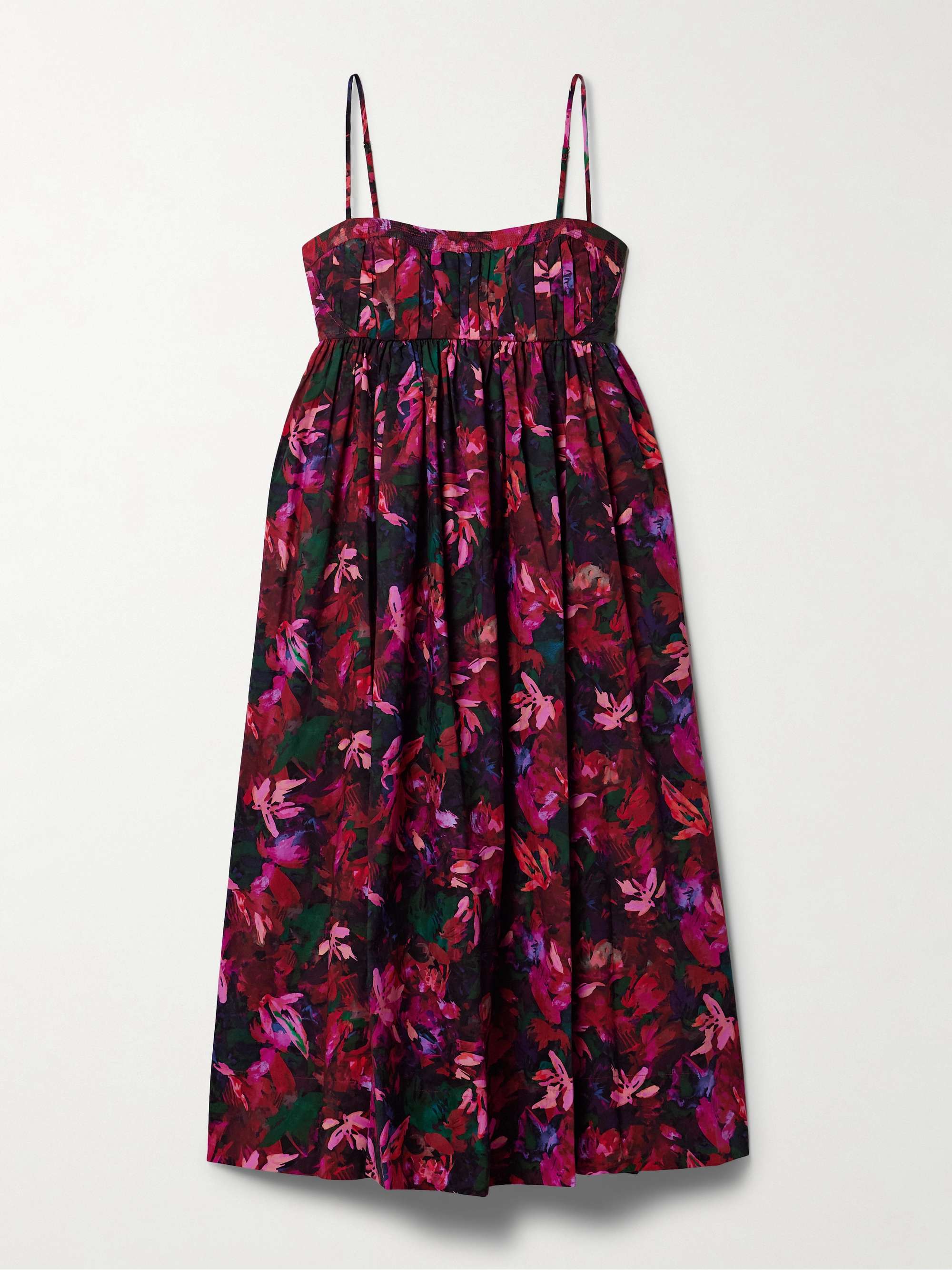 Lucille Floral Mesh Midi Dress Lucille Floral Mesh Midi Dress