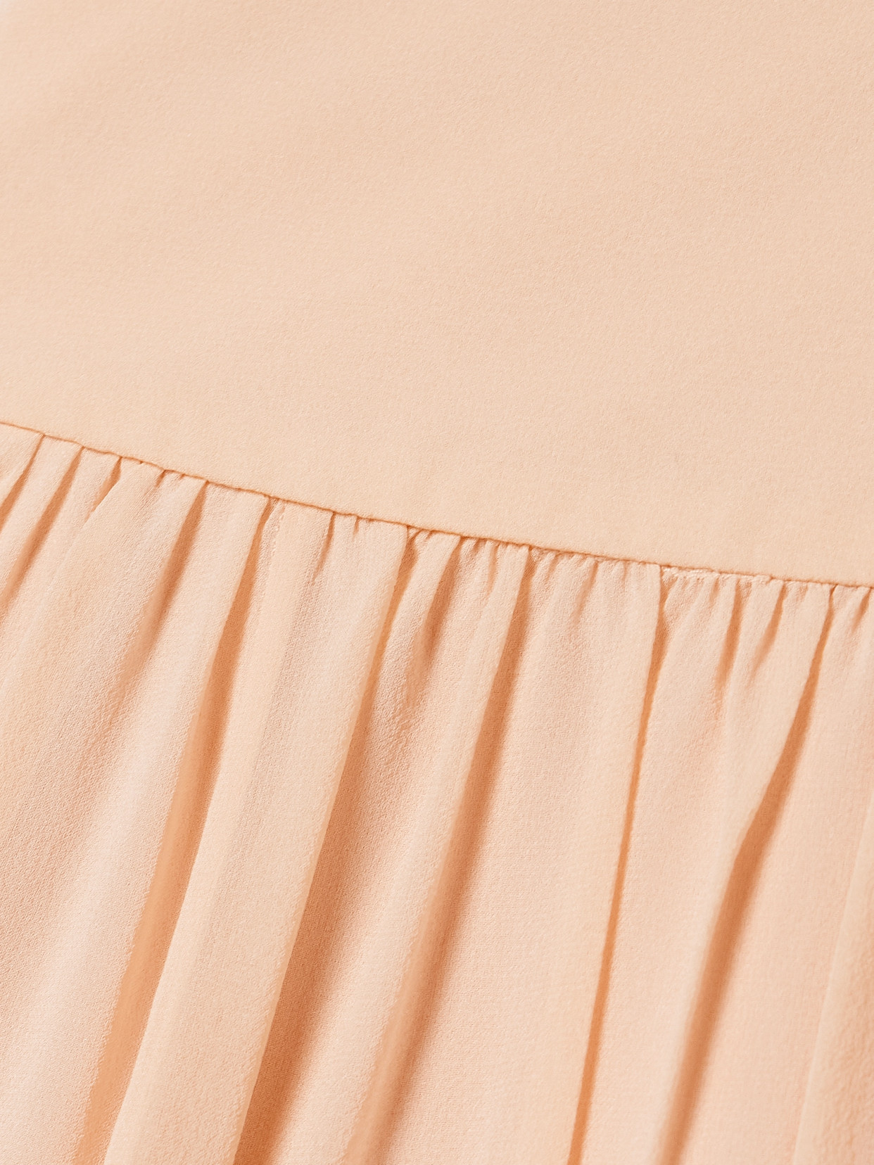 Ulla Johnson Reina Gathered Silk Crepe De Chine Midi Skirt In Orange