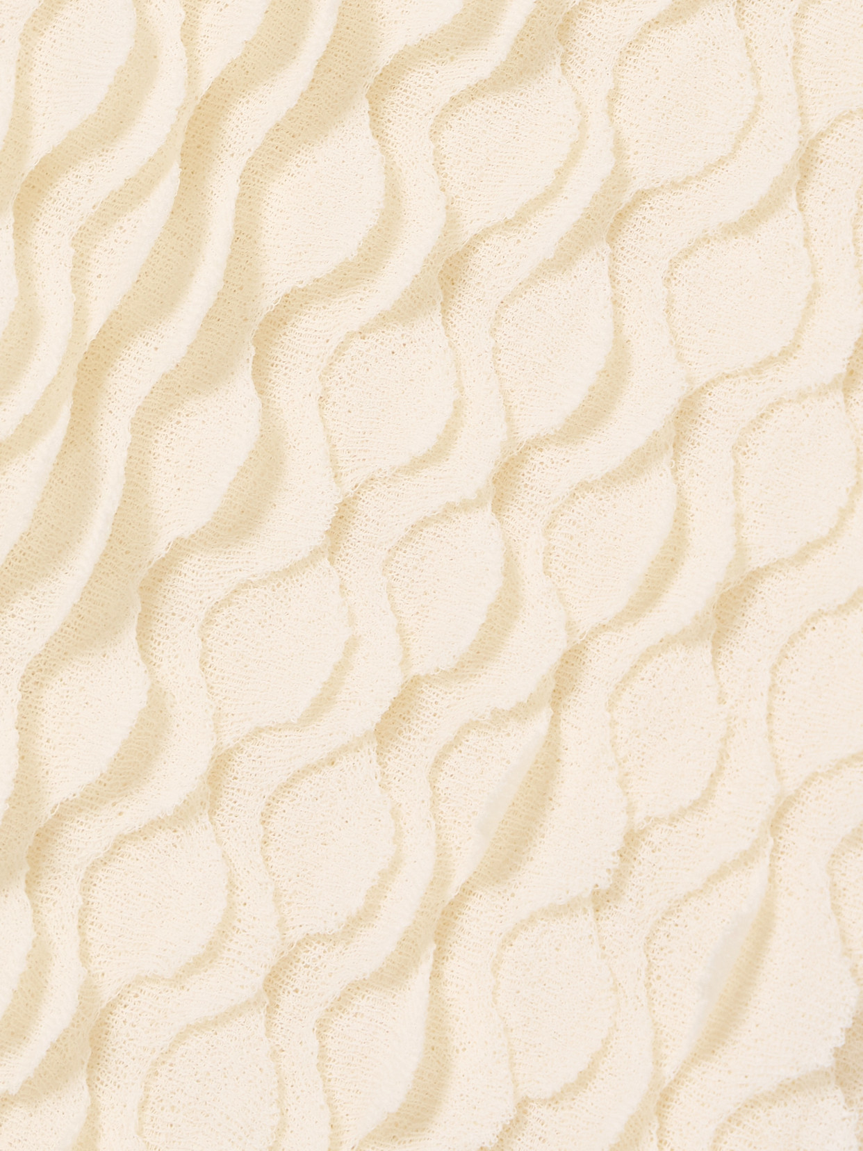 Ulla Johnson Maelys Layered Scalloped Cotton-blend Top In Neutrals