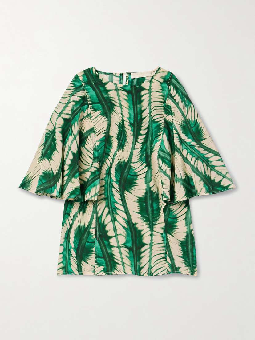 Ulla Johnson Ada Printed Silk Top