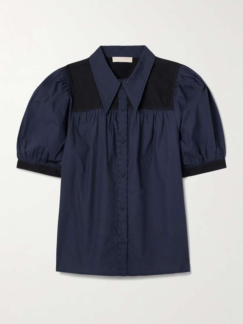 Ulla Johnson Freja Washed Cotton-poplin Shirt