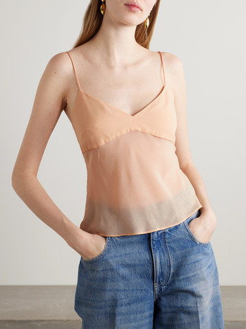 Ulla Johnson Demi silk-chiffon camisole