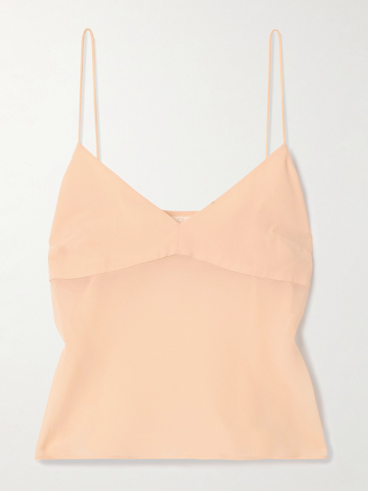 Ulla Johnson Demi Silk-chiffon Camisole In Orange