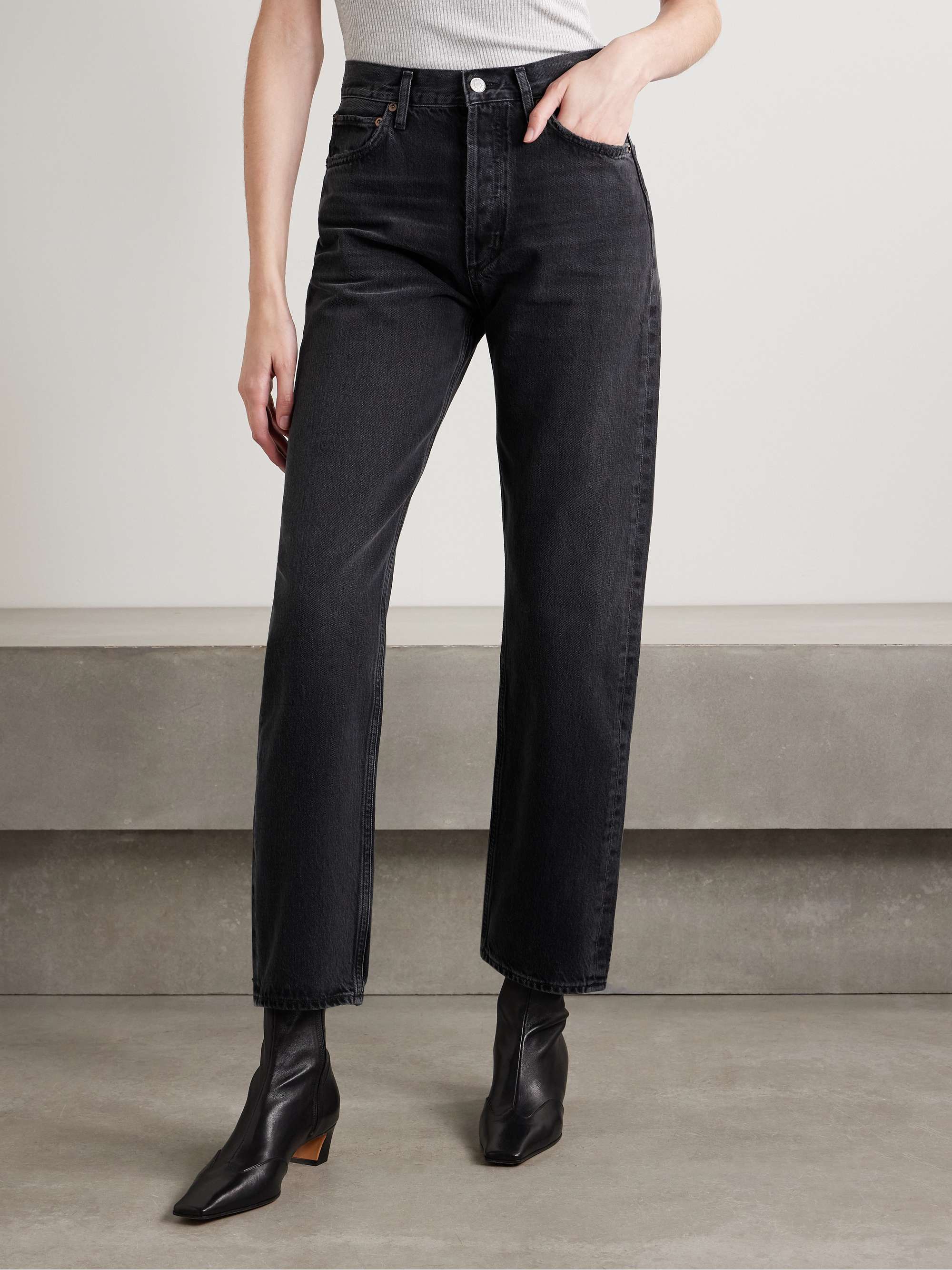 AGOLDE '90s Pinch Waist high-rise straight-leg jeans