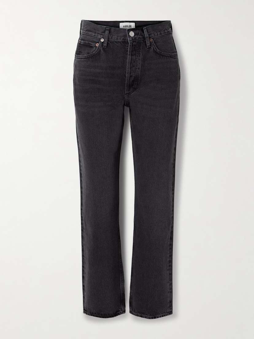AGOLDE '90s Pinch Waist High-rise Straight-leg Jeans