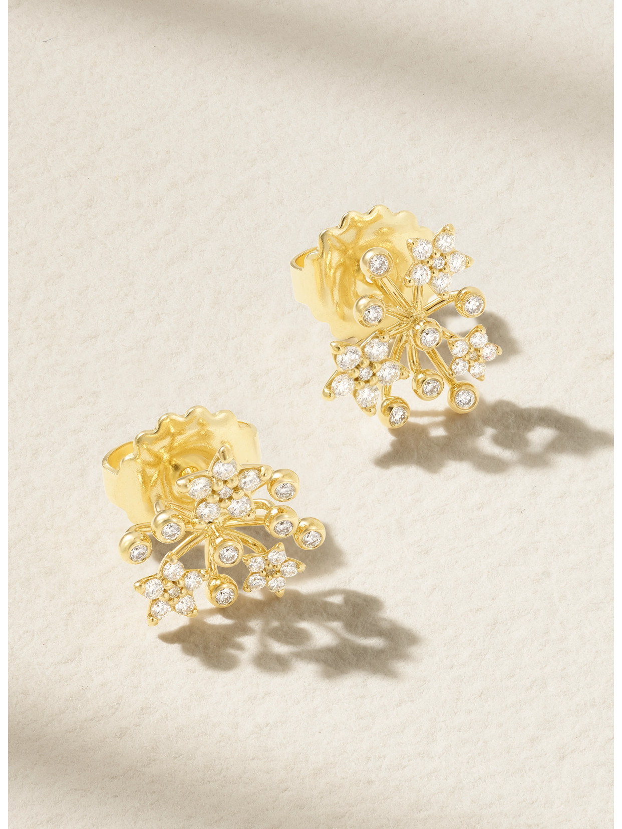 Ole Lynggaard Copenhagen Shooting Stars 18-karat Gold Diamond Earrings