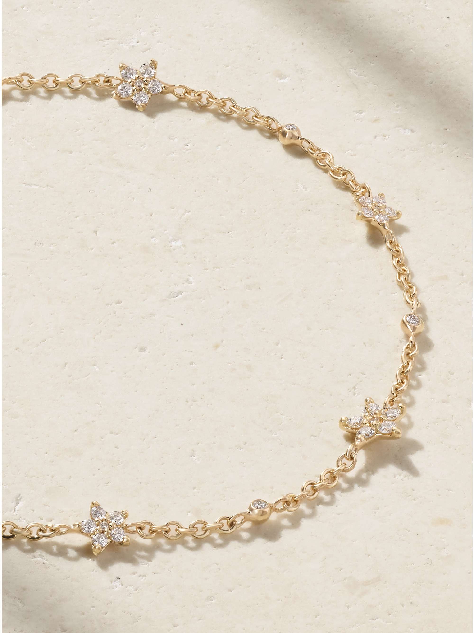 OLE LYNGGAARD COPENHAGEN Shooting Stars 18K 黄金钻石手链
