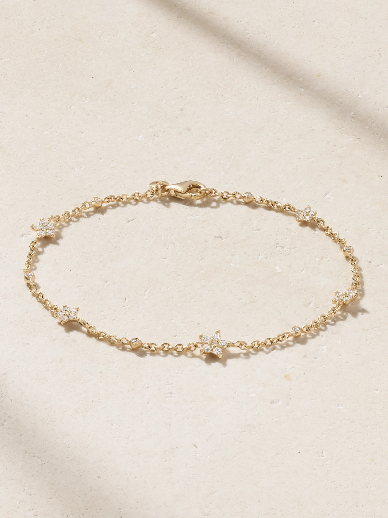 Ole Lynggaard Copenhagen Shooting Stars 18-karat Gold Diamond Bracelet