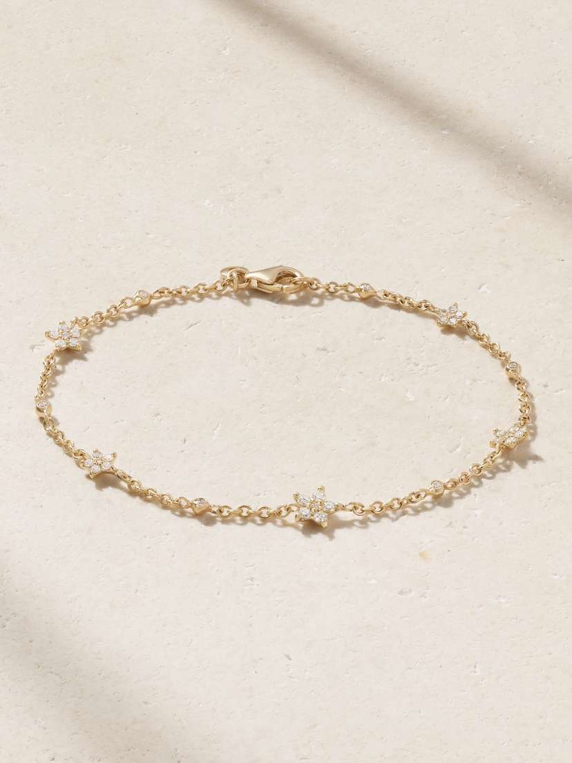 OLE LYNGGAARD COPENHAGEN Shooting Stars 18-karat Gold Diamond Bracelet