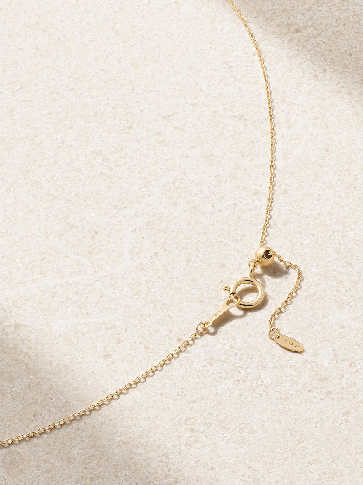 Persée Comic Strip 18-karat Gold Diamond Necklace In Gold