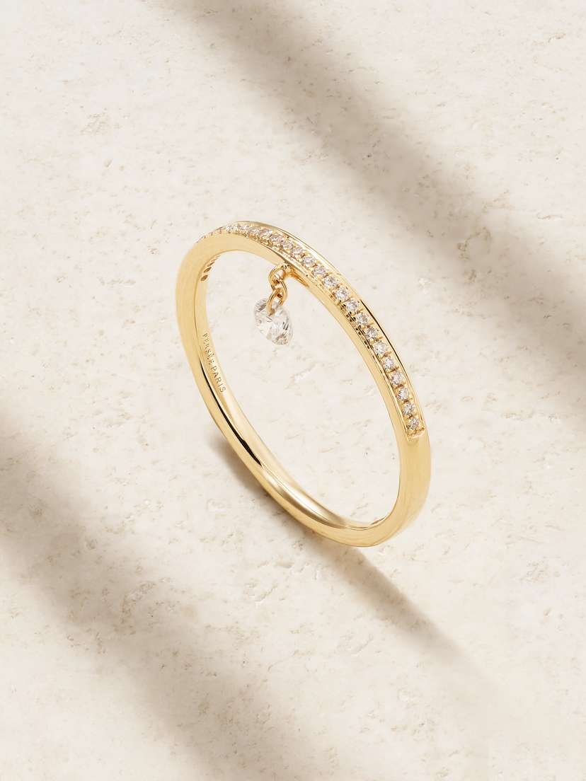 Persée Zéus 18-karat Gold Diamond Ring