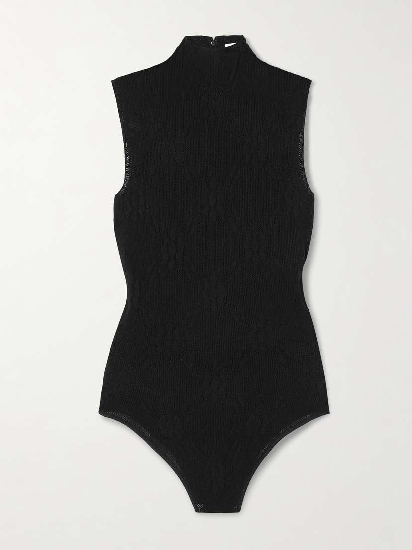 Victoria Beckham Stretch-lace Bodysuit