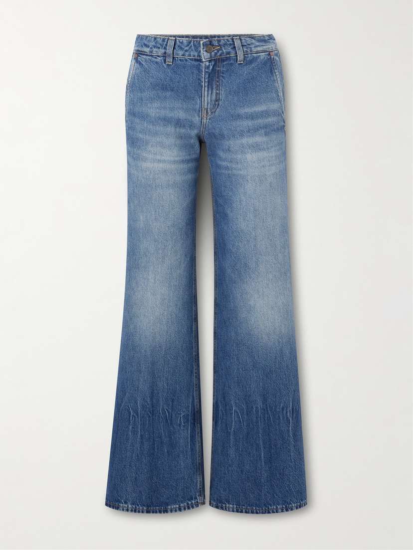 Victoria Beckham Gigi Low-rise Flared Jeans