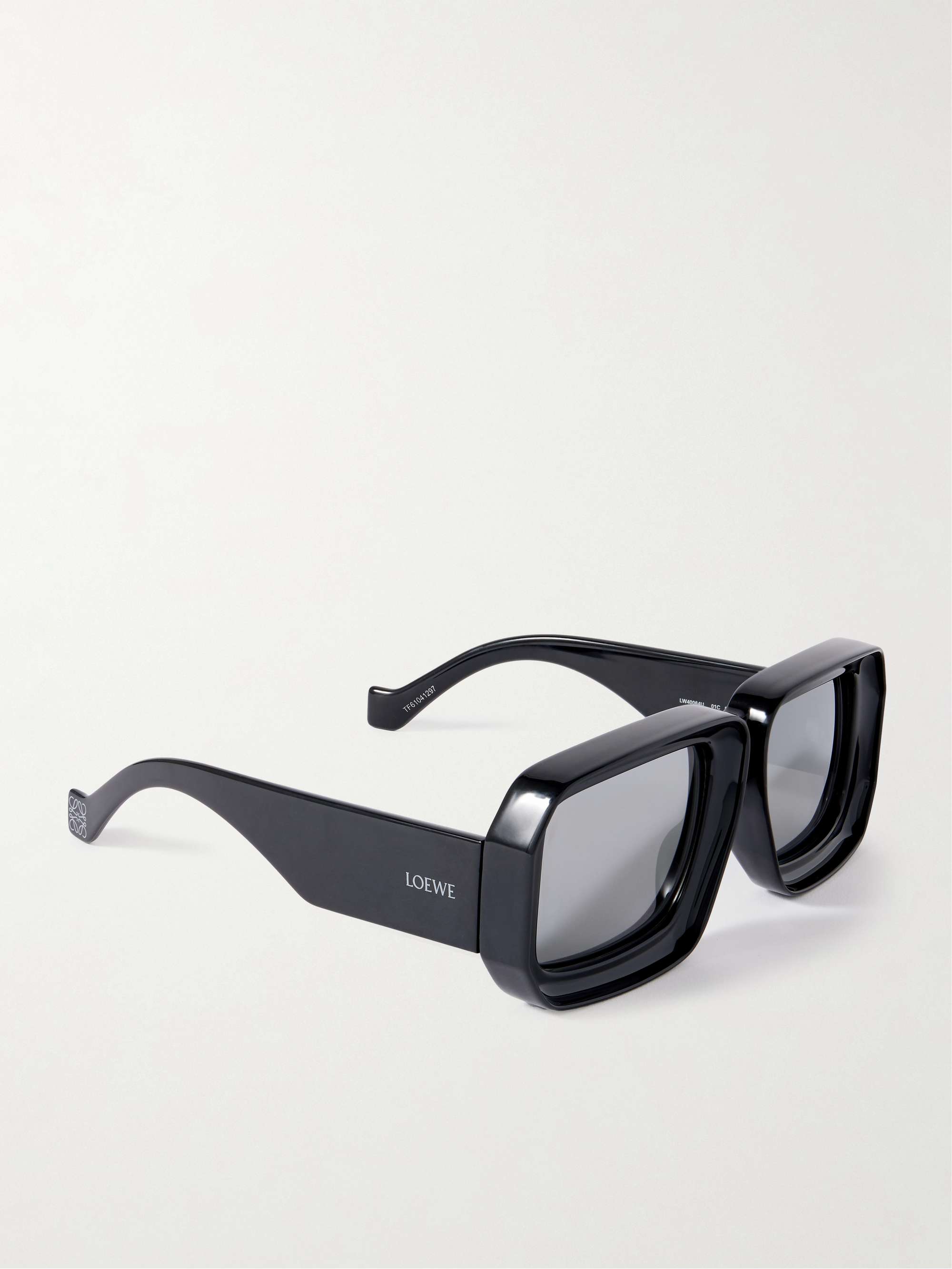 LOEWE EYEWEAR + Paula's Ibiza square-frame tortoiseshell acetate sunglasses