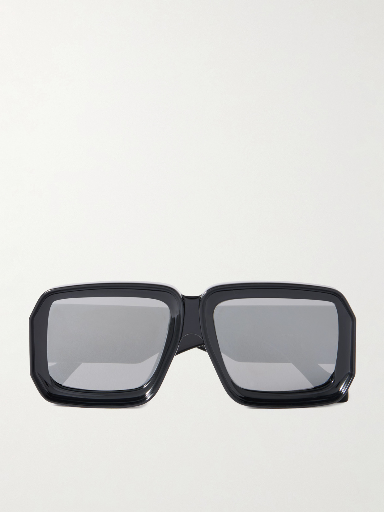 Loewe + Paula's Ibiza Square-frame Acetate Sunglasses In Black