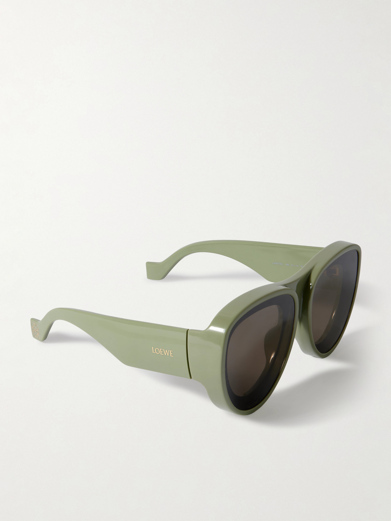 Loewe + Paula's Ibiza Oversized Aviator-style Acetate Sunglasses