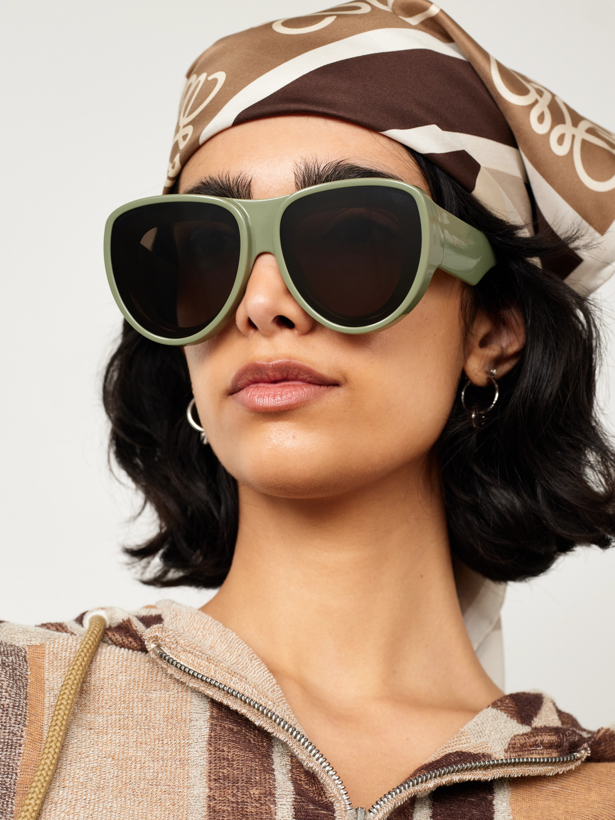 Loewe + Paula's Ibiza Oversized Aviator-style Acetate Sunglasses