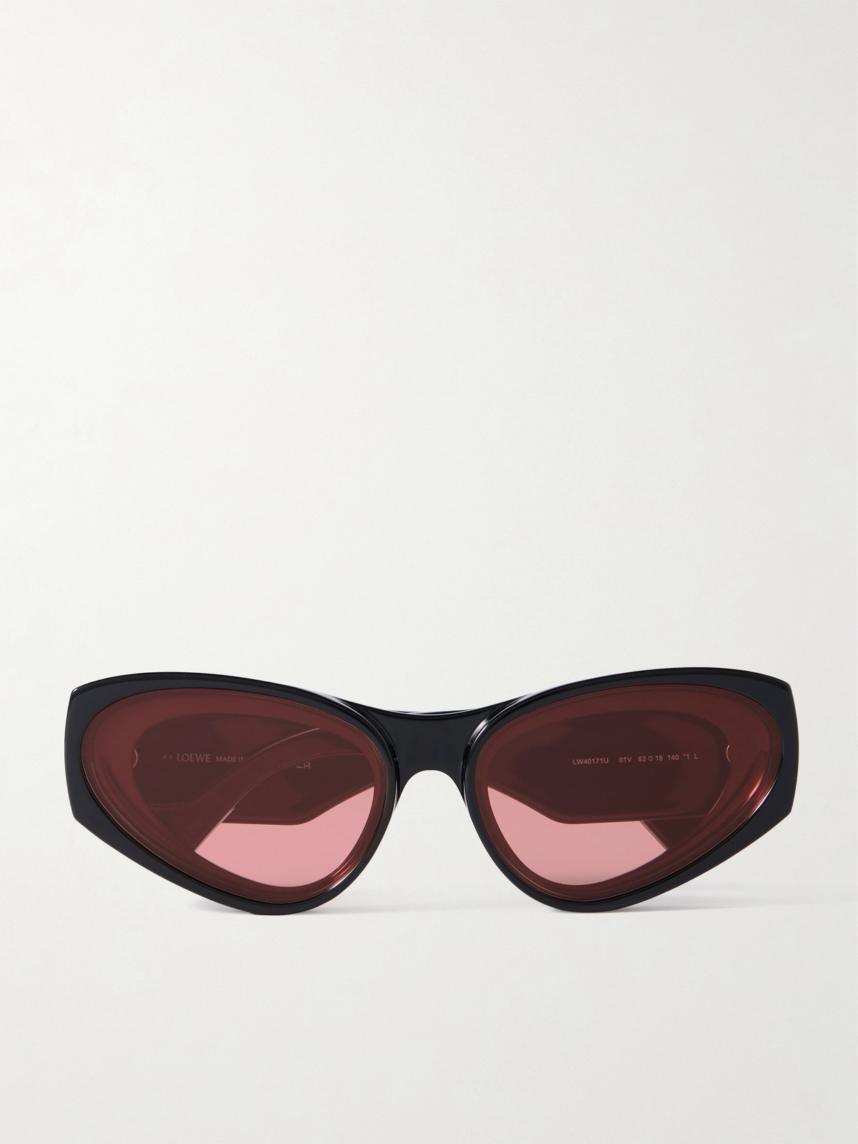 Loewe + Paula's Ibiza Cat-eye Acetate Sunglasses