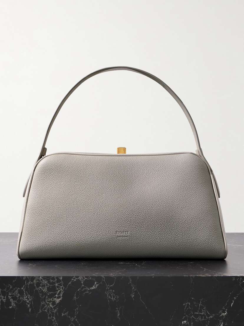 Khaite Cate Textured-leather Tote