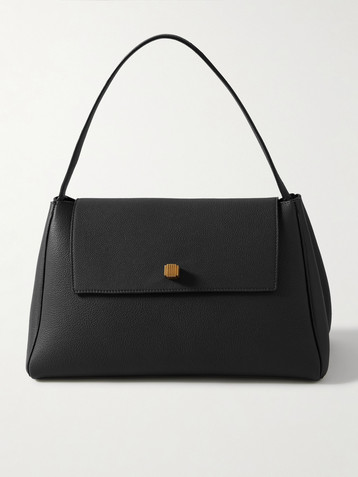 KHAITE Audrey textured-leather shoulder bag