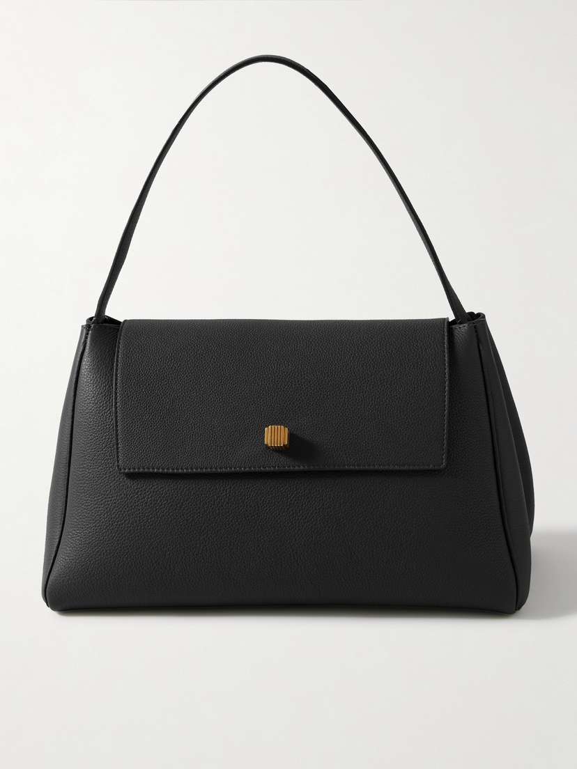 Khaite Audrey Textured-leather Shoulder Bag