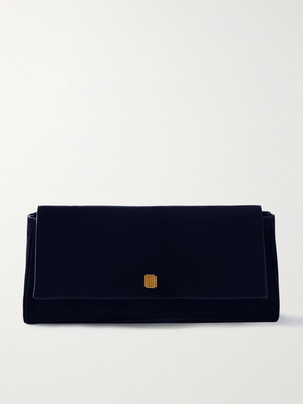 KHAITE AUDREY SUEDE CLUTCH