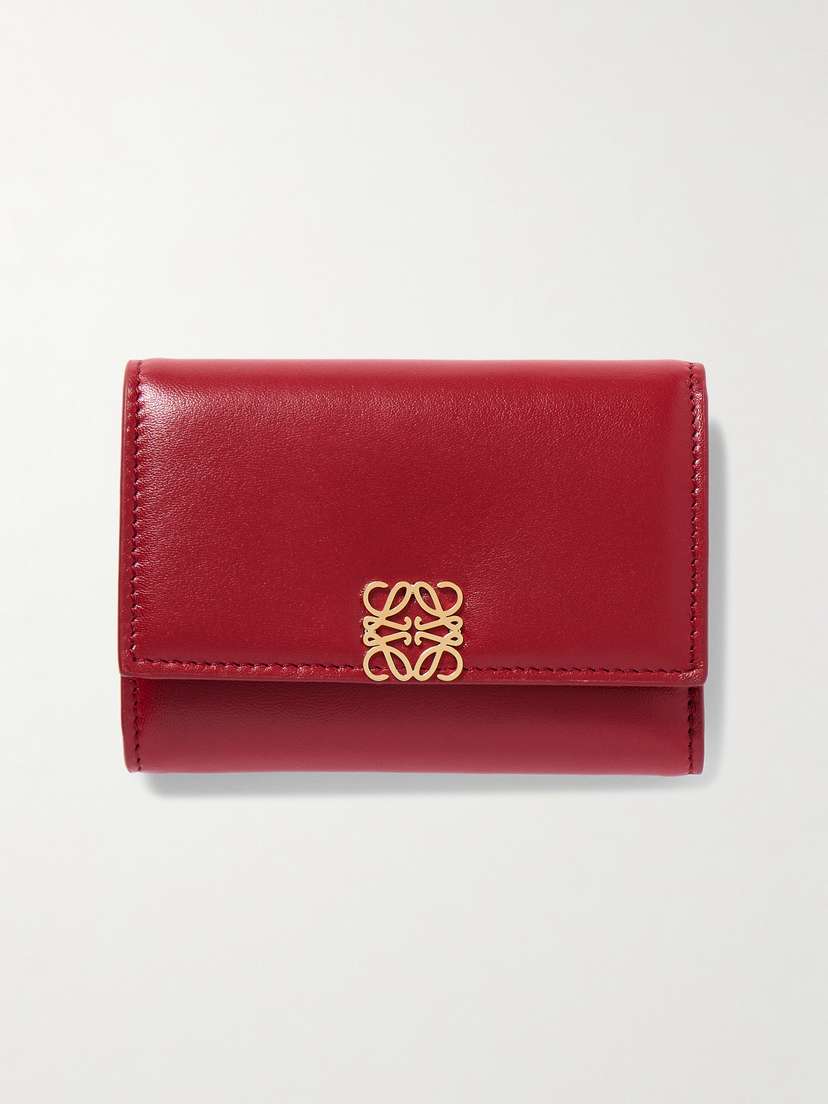 Loewe Puffer Anagram Small Textured-leather Wallet