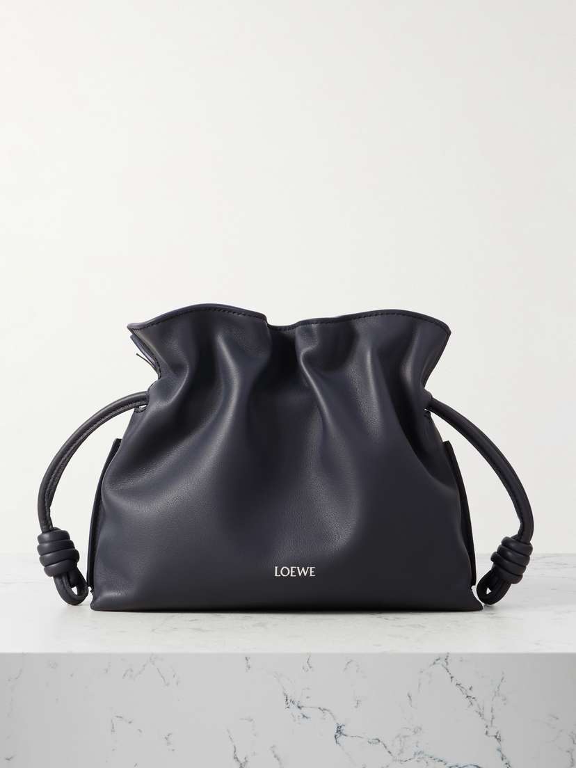 Loewe Flamenco Mini Leather Clutch