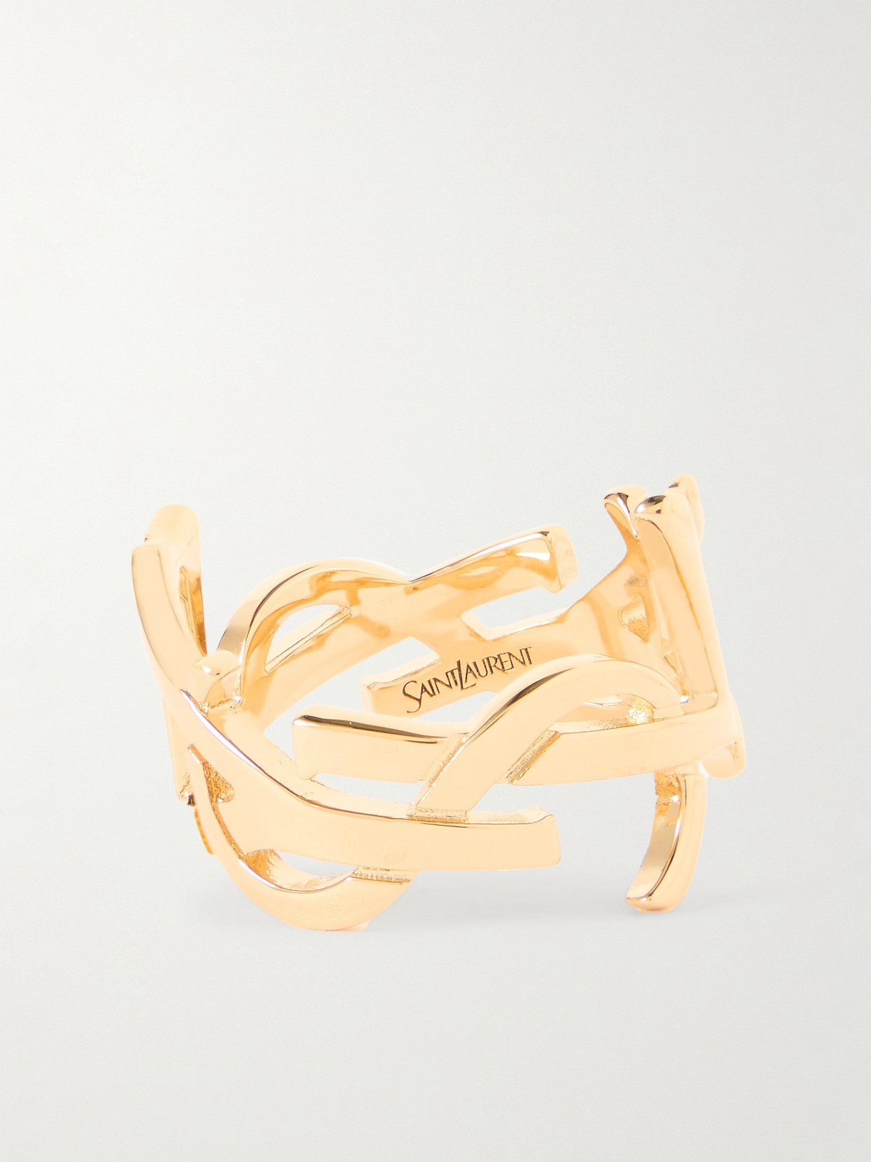 Saint Laurent Scarf Gold-tone Ring