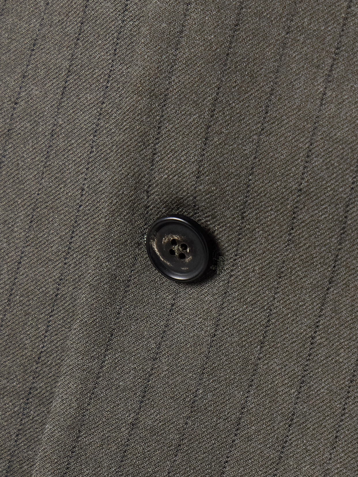 Kallmeyer Gemini Pinstriped Wool-twill Blazer In Gray