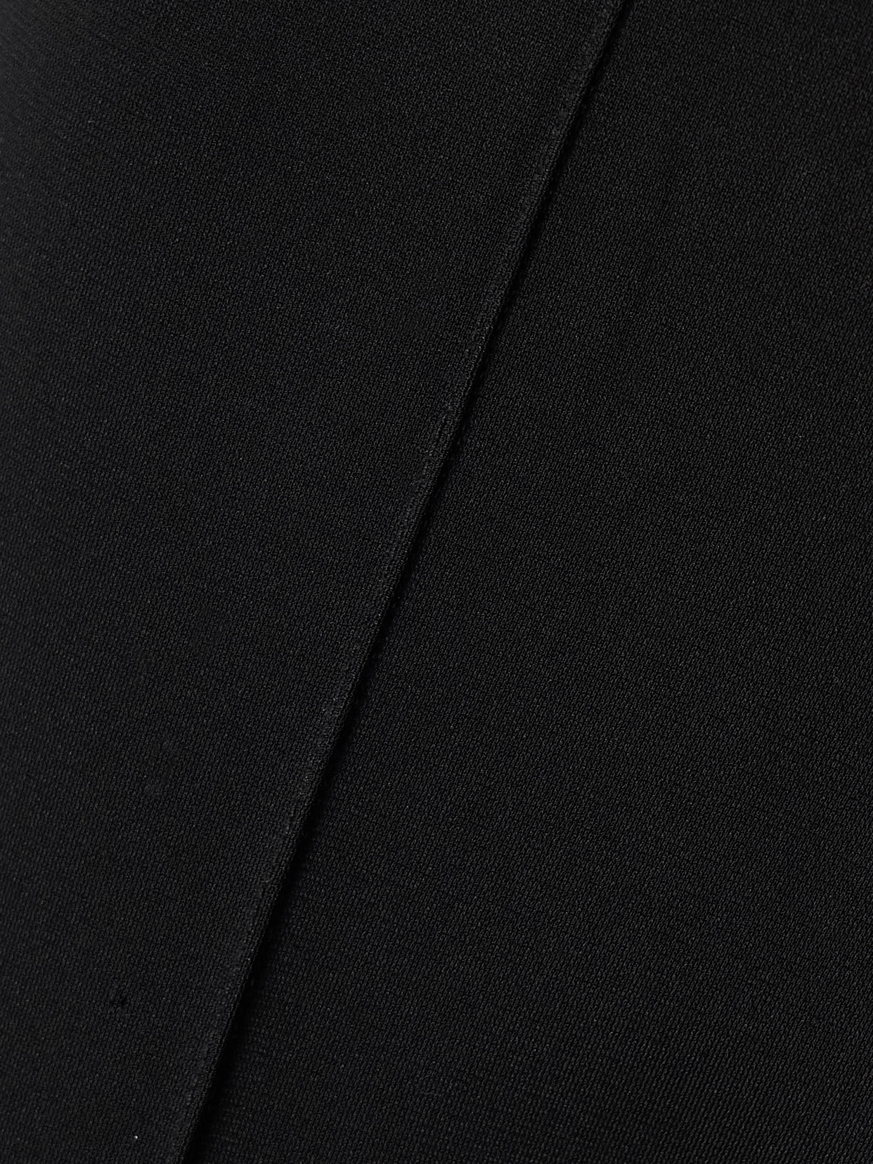 Kallmeyer Daphne Cropped Stretch-crepe Pants In Black