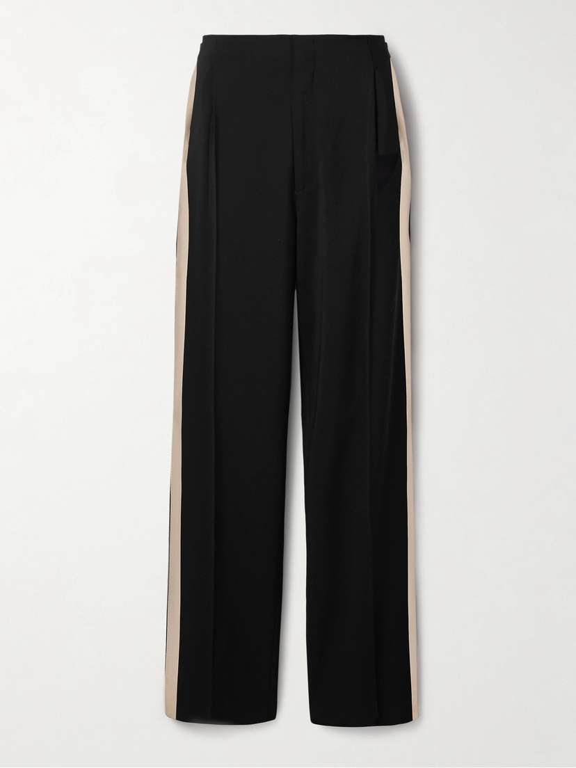 Kallmeyer Phoebe Wool-crepe Straight-leg Pants
