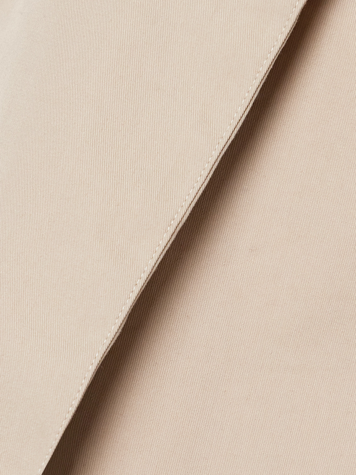 Kallmeyer Clemence Pleated Cotton-blend Twill Barrel-leg Pants In Neutrals