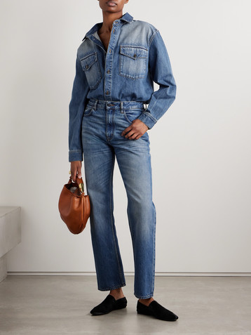 KALLMEYER Farah high-rise straight-leg jeans