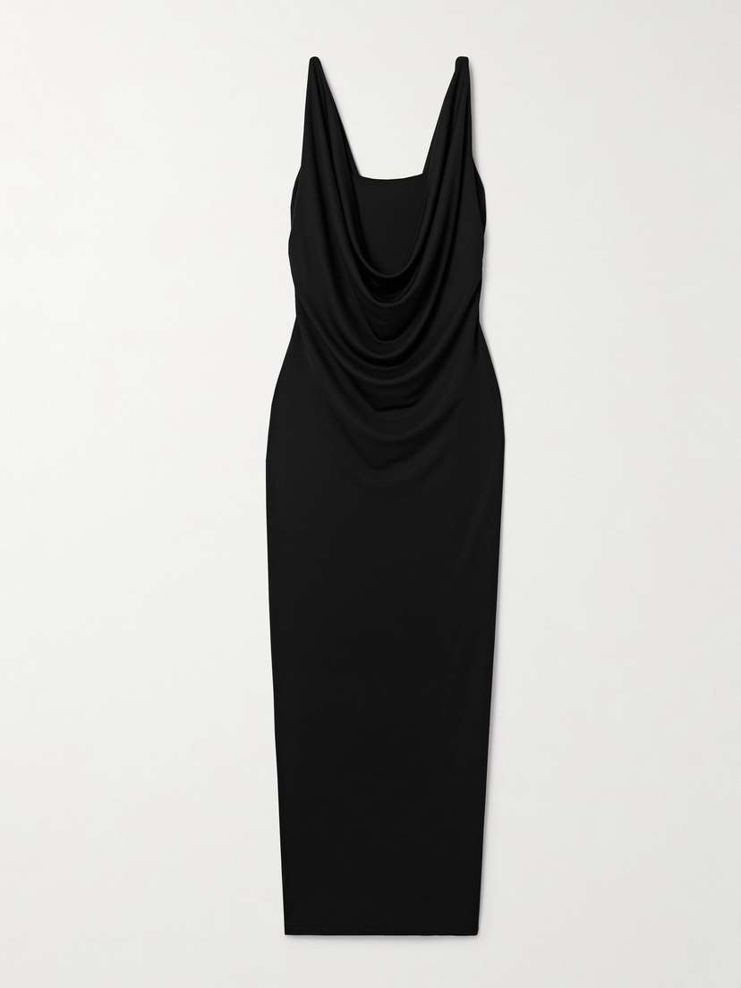 Kallmeyer Odessa Draped Stretch-jersey Midi Dress