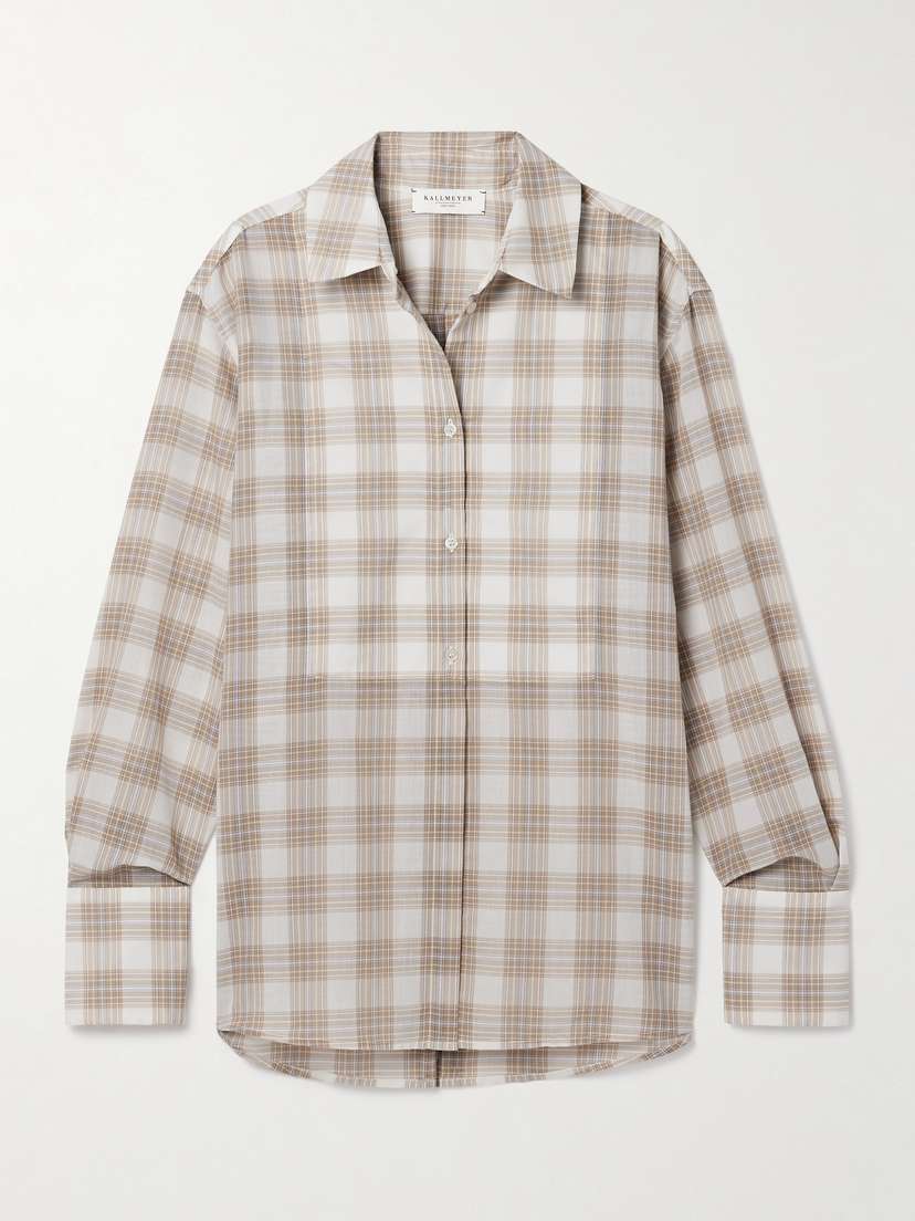Kallmeyer Chloé Checked Voile Shirt