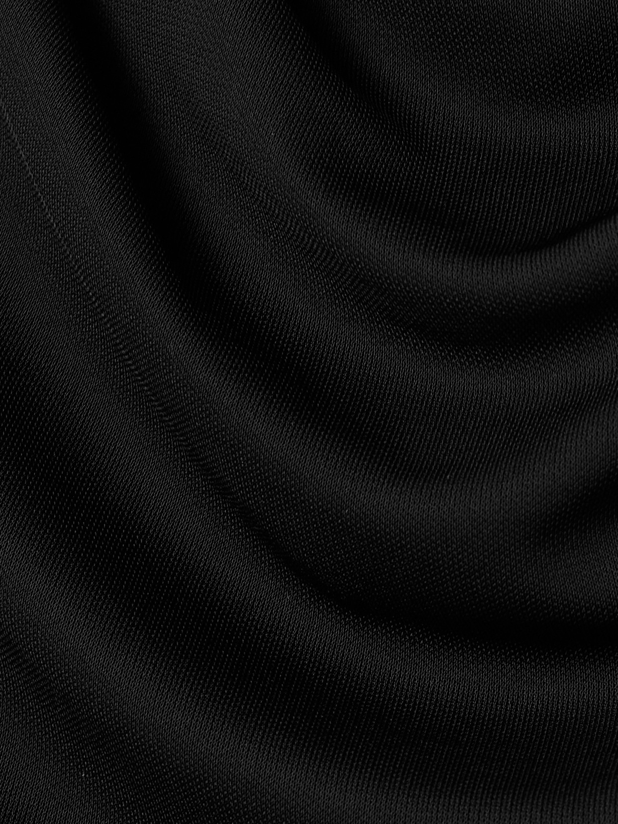 Kallmeyer Jocelyn Draped Stretch-jersey Top In Black
