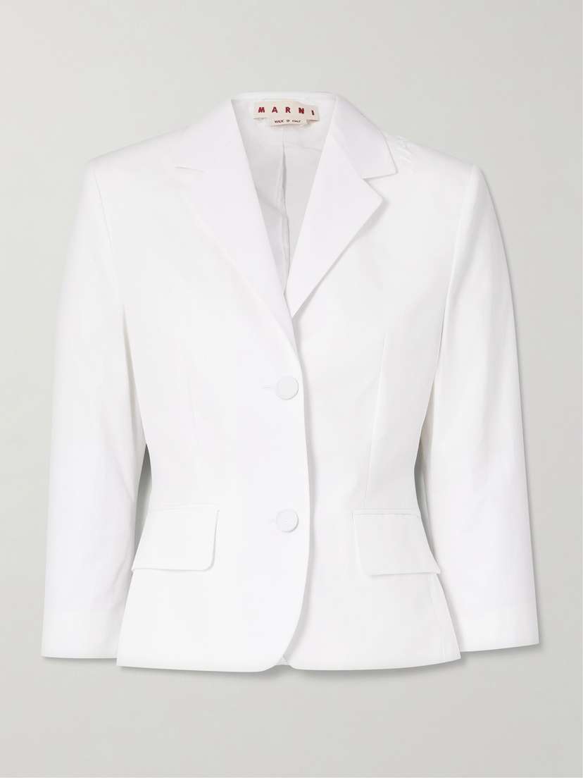 Marni Organic Cotton-poplin Blazer