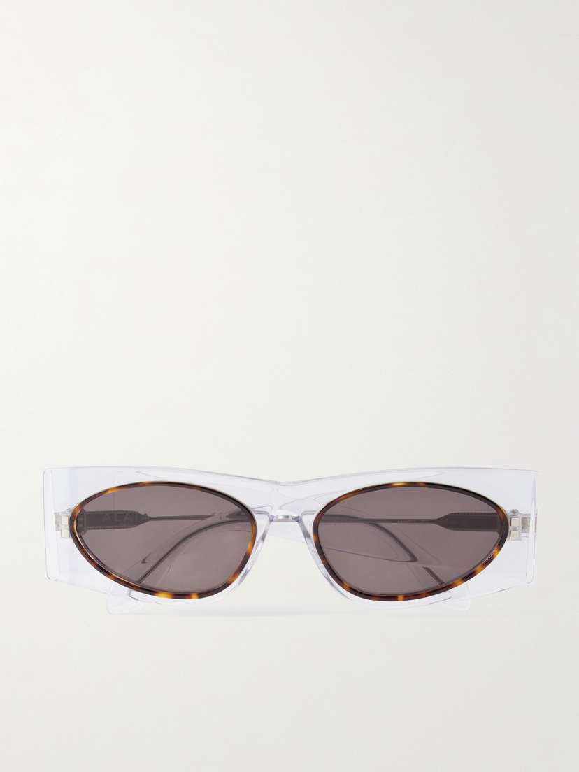 Alaïa Rectangle-frame Acetate Sunglasses