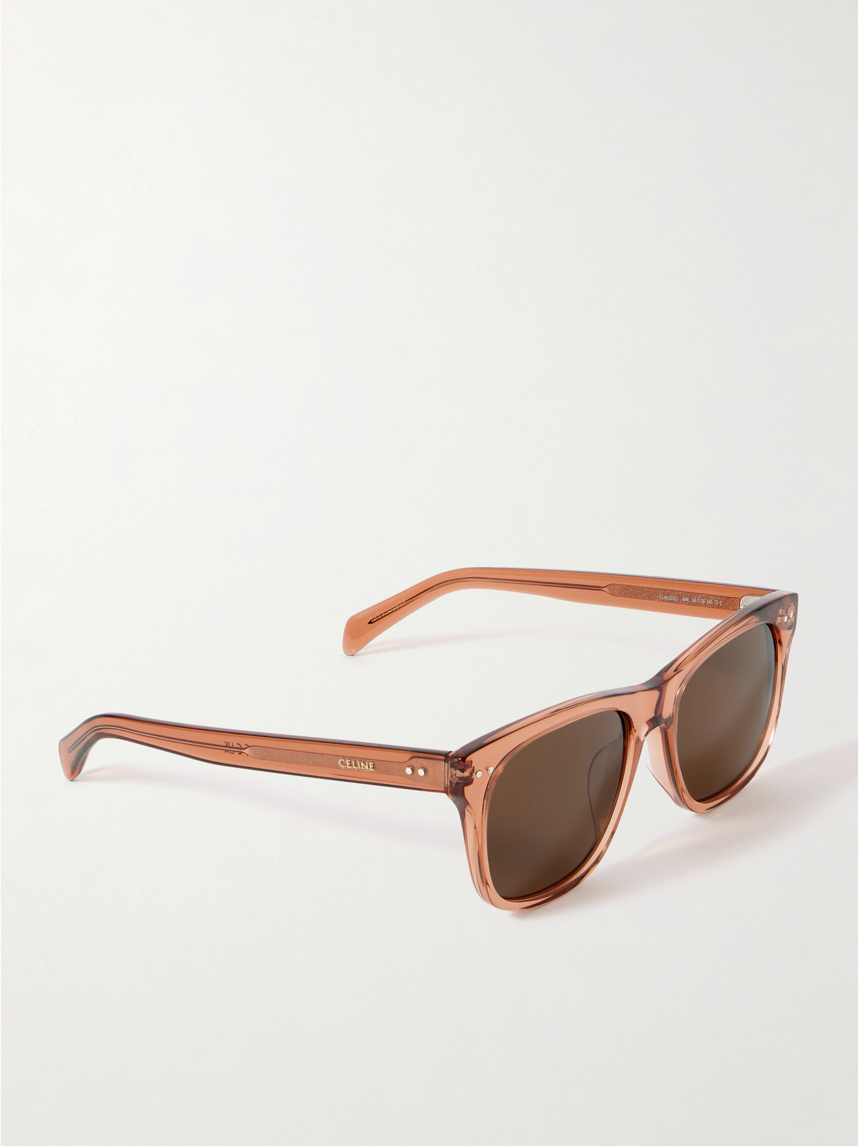 Celine Square-frame Acetate Sunglasses In Brown