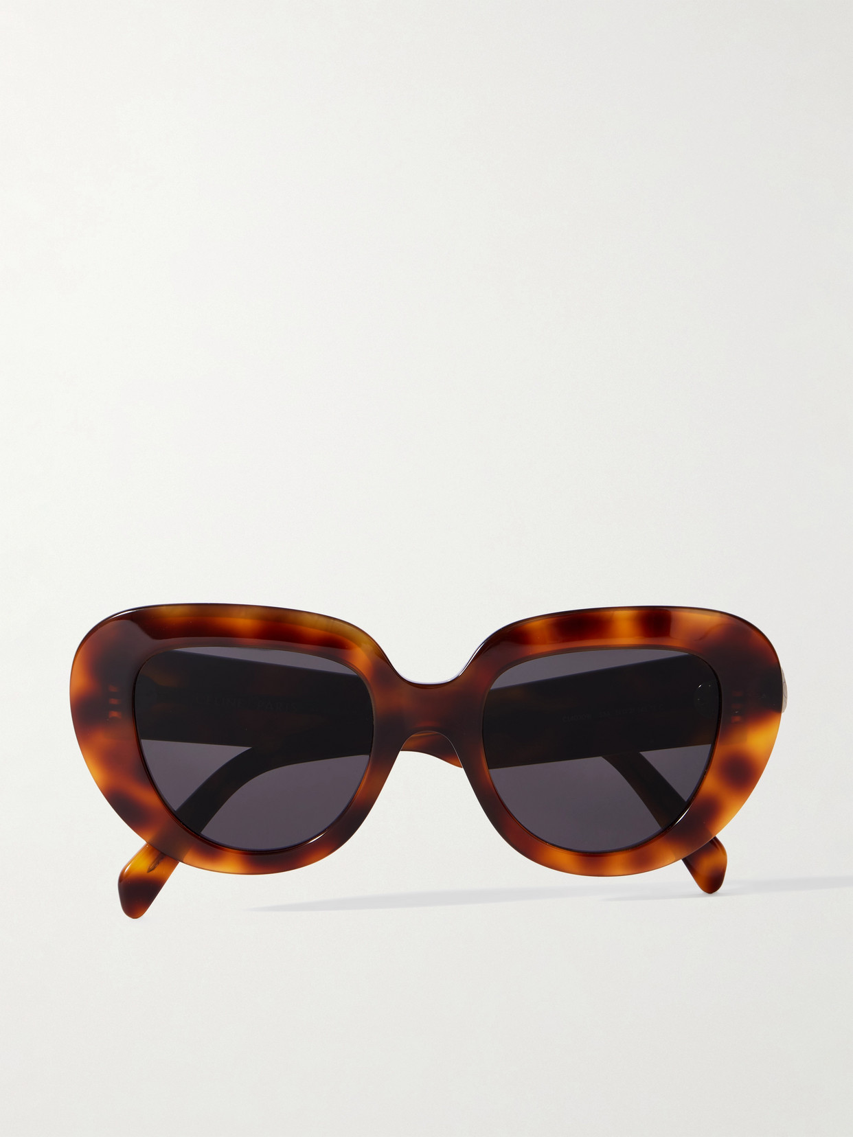 CELINE Eyewear - Oversized Butterfly-frame Tortoiseshell Acetate Sunglasses - One size