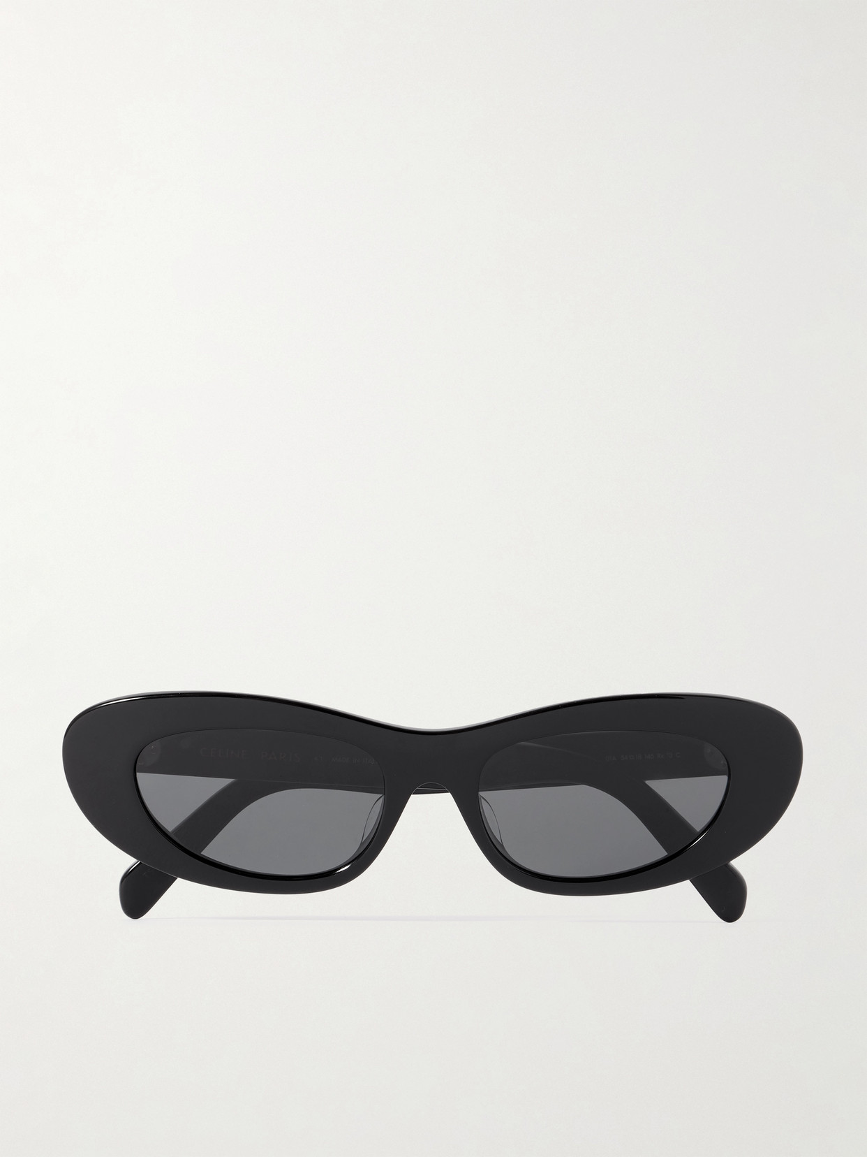 Celine Cat-eye Acetate Sunglasses In Black