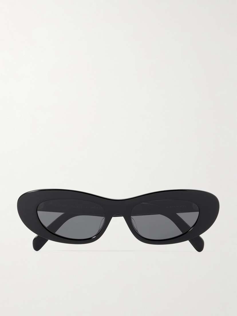 CELINE Eyewear Cat-eye Acetate Sunglasses