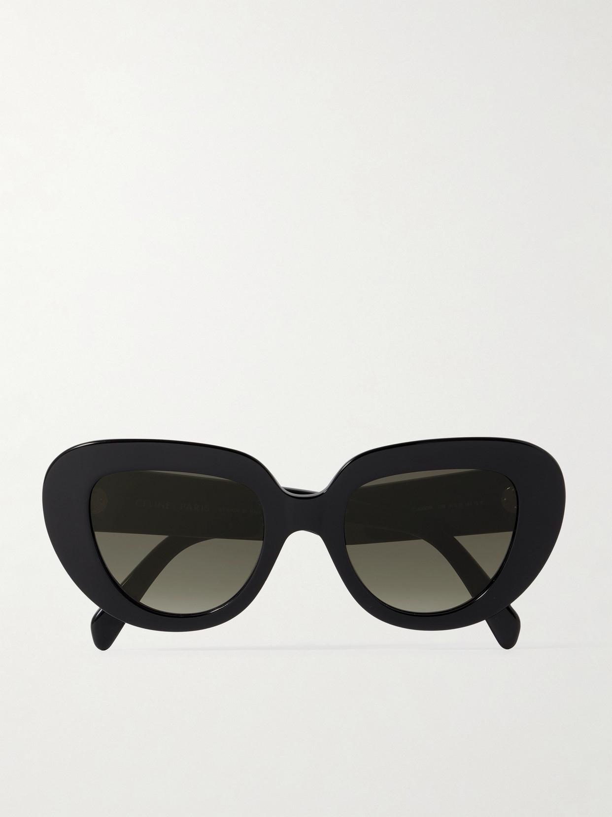 CELINE Eyewear - Oversized Butterfly-frame Acetate Sunglasses - Black