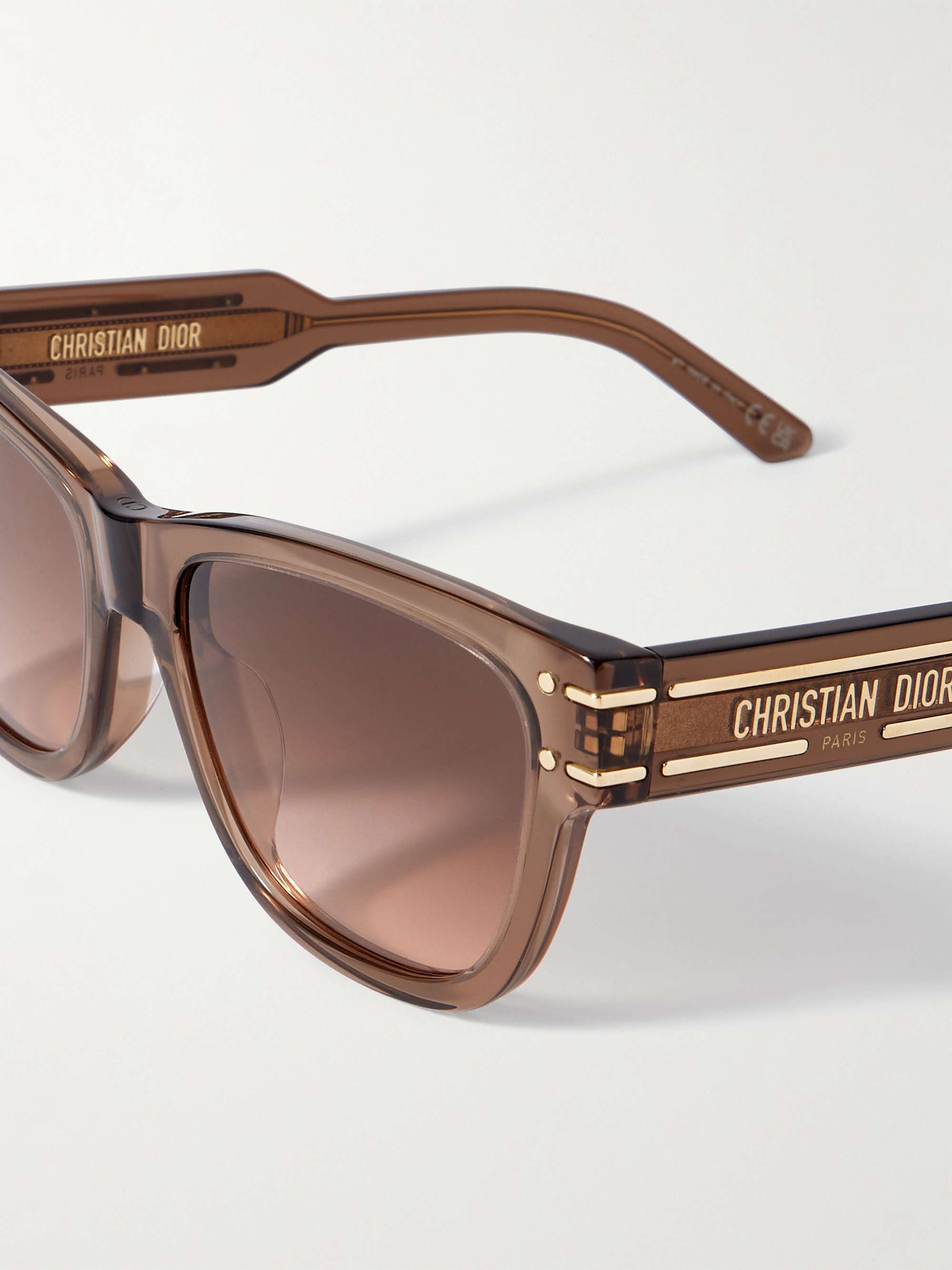 入荷中 DIOR EYEWEAR Dior Signature S6U スクエアフレーム アセテート 小物