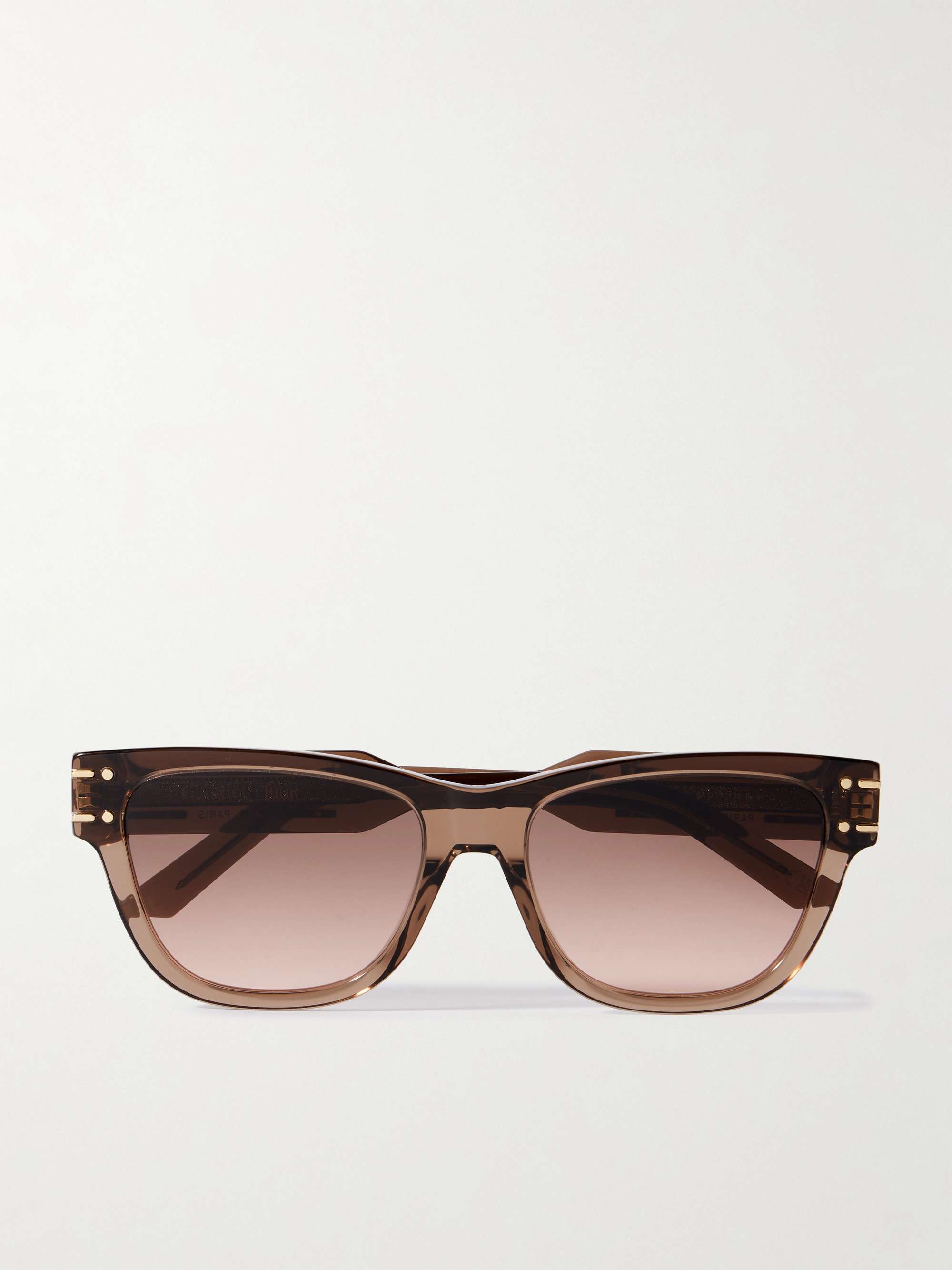 低価格の EYEWEAR DIOR Dior アセテート スクエアフレーム S6U Signature 小物