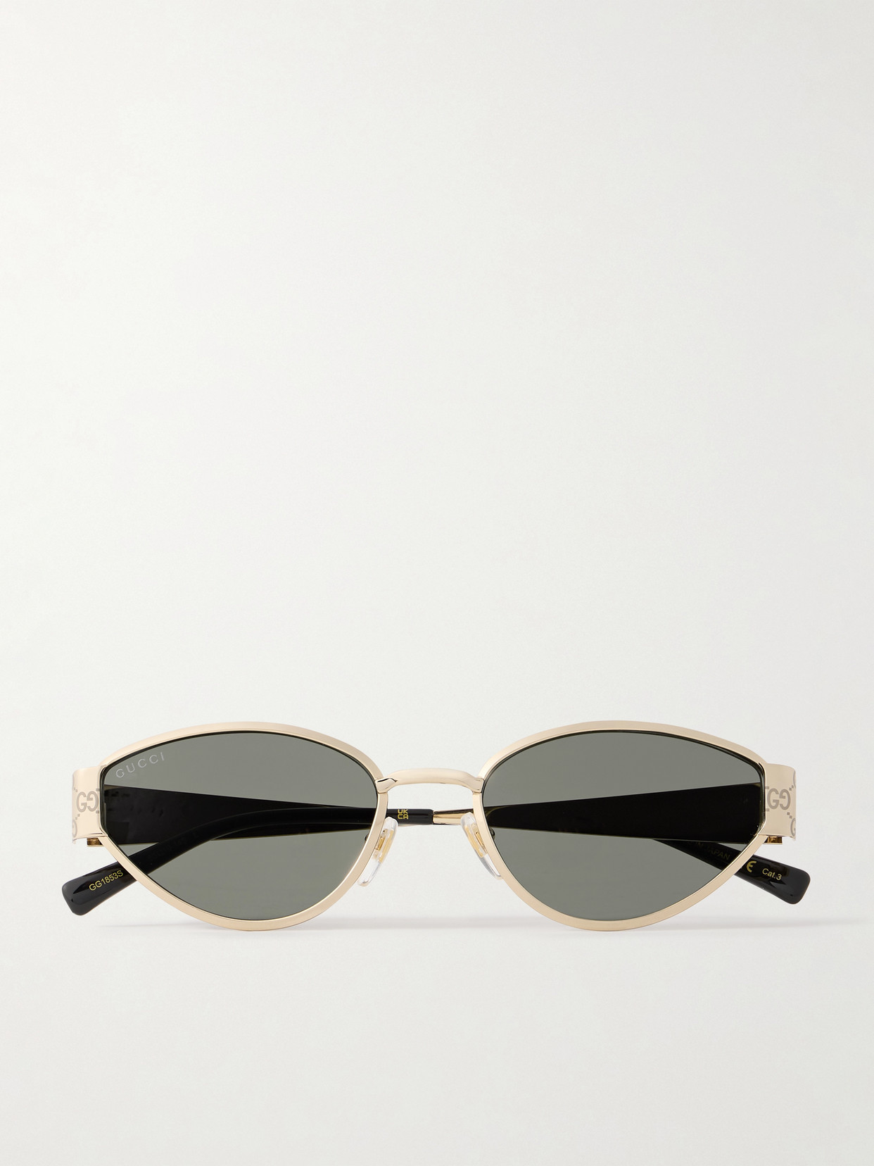 GUCCI EYEWEAR - Cat-eye Gold-tone Sunglasses - One size