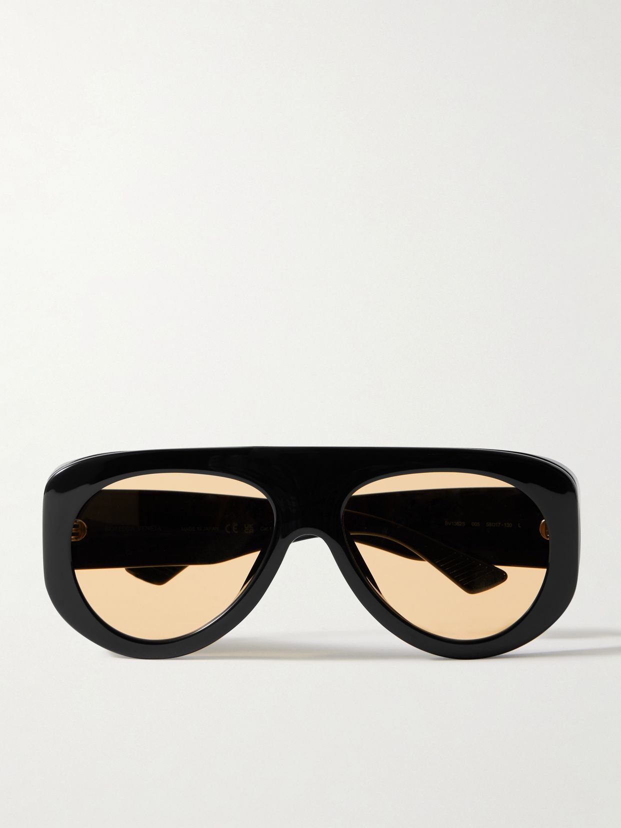 Osservatorio oversized aviator-style acetate sunglasses