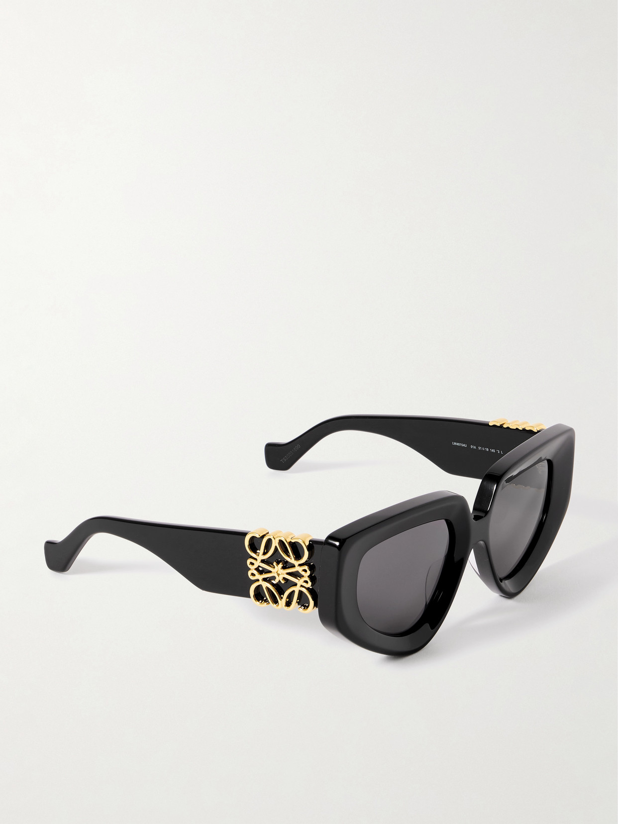 Loewe Cat-eye Acetate Sunglasses In Black